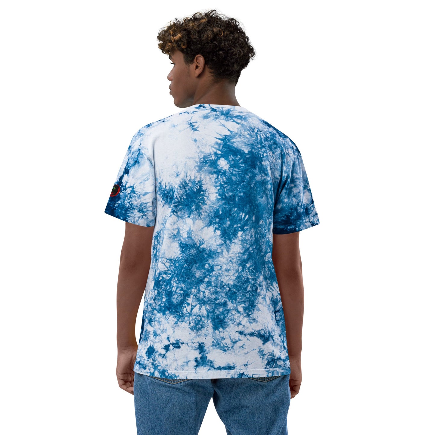 IJHTMYT Oversized tie-dye t-shirt