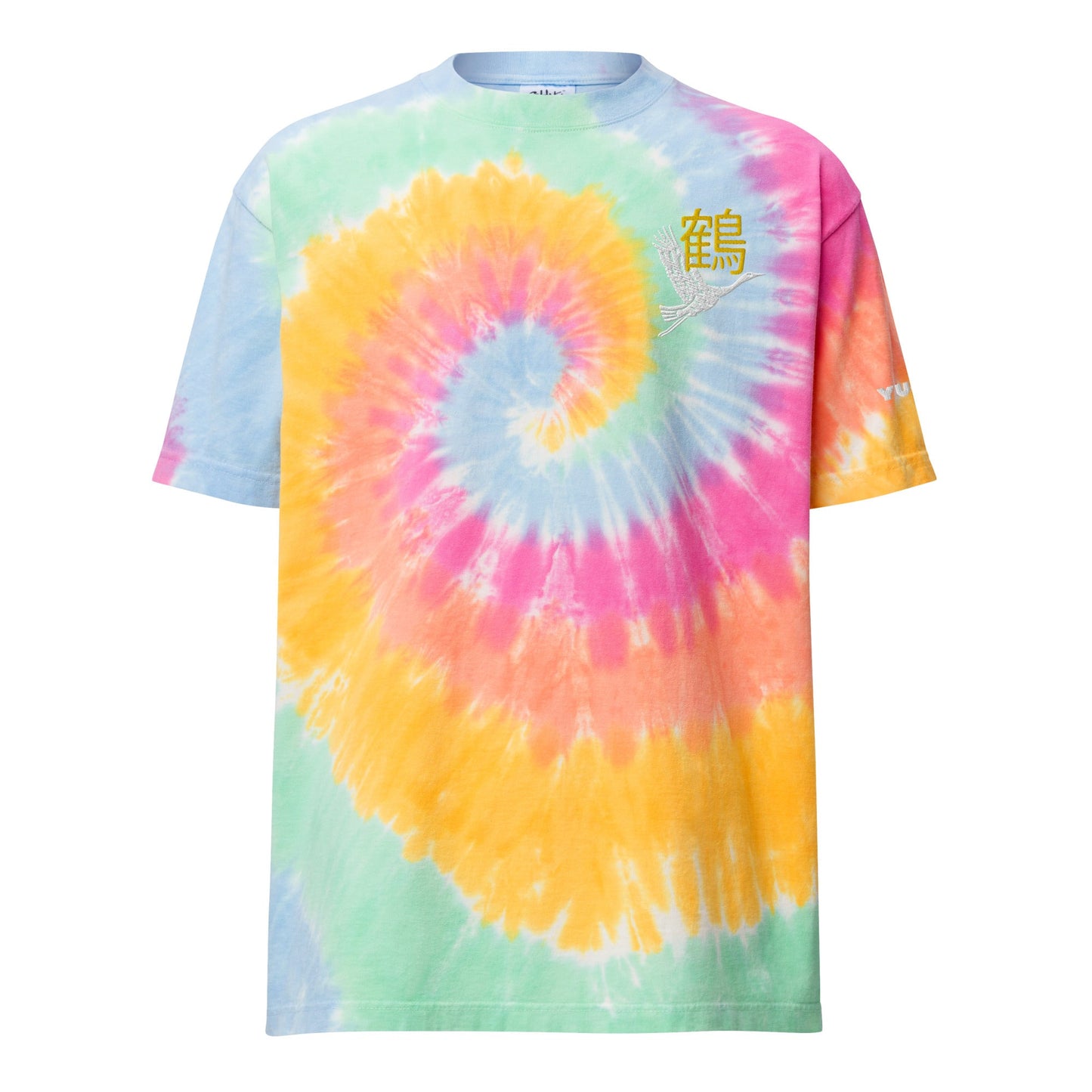 Tancho-zuru Tie-Dye T-shirt
