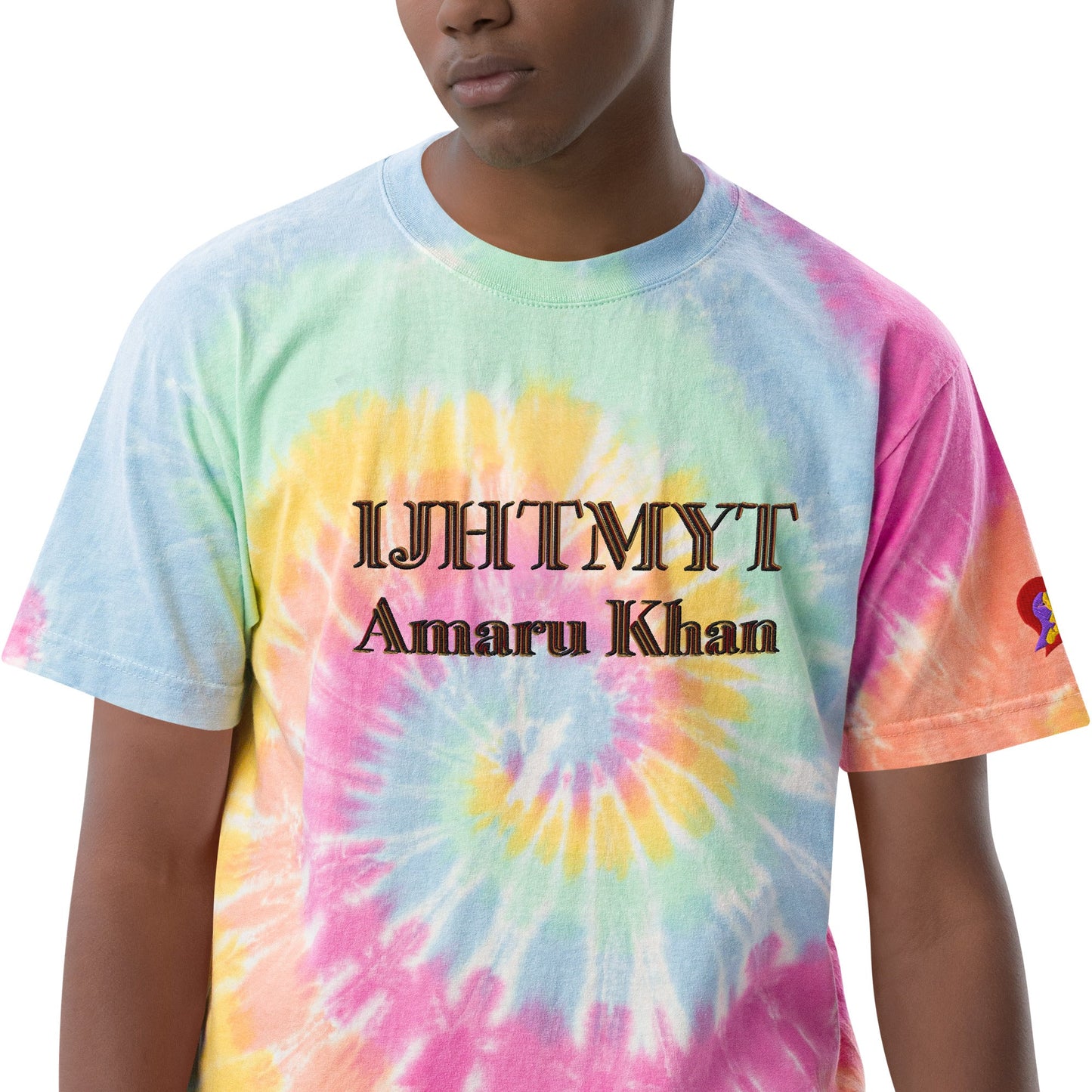 IJHTMYT Oversized tie-dye t-shirt