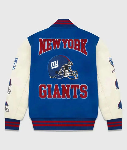 OVO New York Giants Varsity Jacket