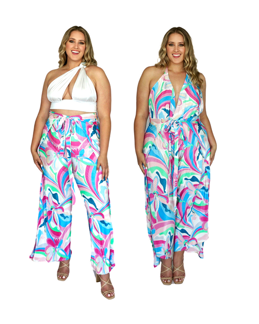 Pant to Jumpsuit - Plisse