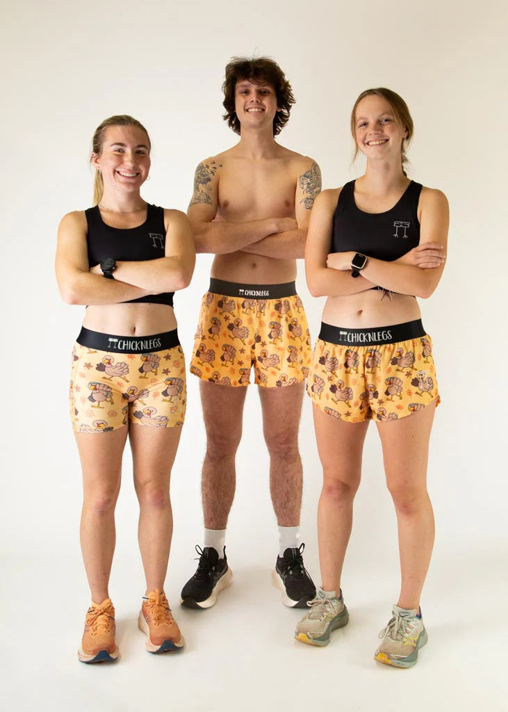 Women's Pardoned Turkeys 3" 2-Pocket Compression Shorts