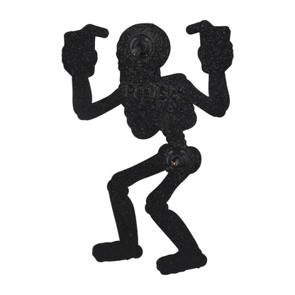 Party Skeleton - Spooky For You, Glow-in-the-Dark, Party 'Till You Die Pin