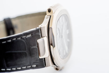 Blue Alligator Nubuck Watch Strap Patek Philippe Compatible