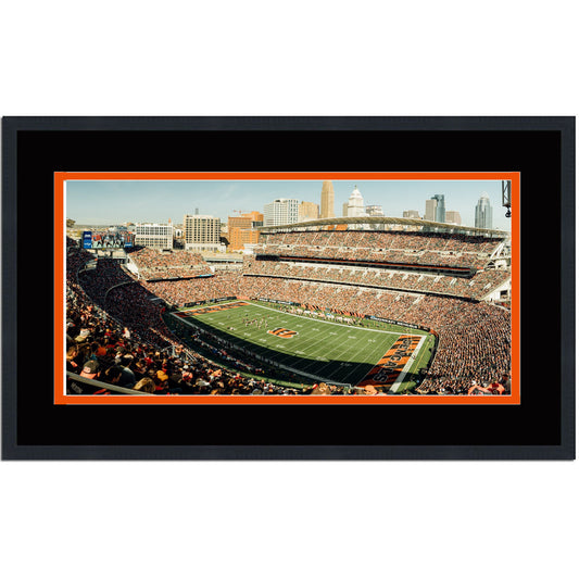Framed Paycor Stadium Cincinnati Bengals 16x24 Football Photo Professionally Matted