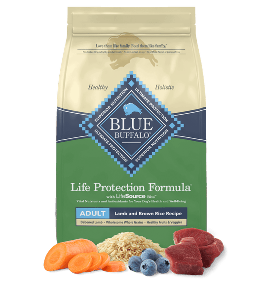 Blue Buffalo Adult Lamb and Brown Rice Dry Dog Food