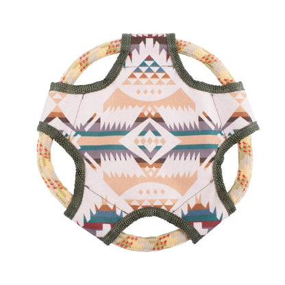 Pendleton Flying Disc Rope Dog Toy