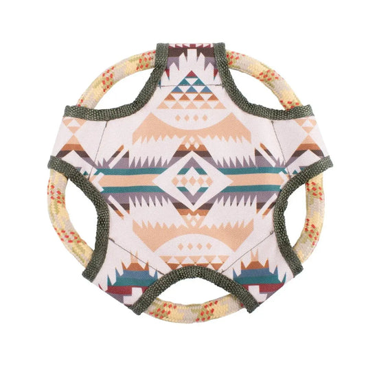 Pendleton Flying Disc Rope Dog Toy