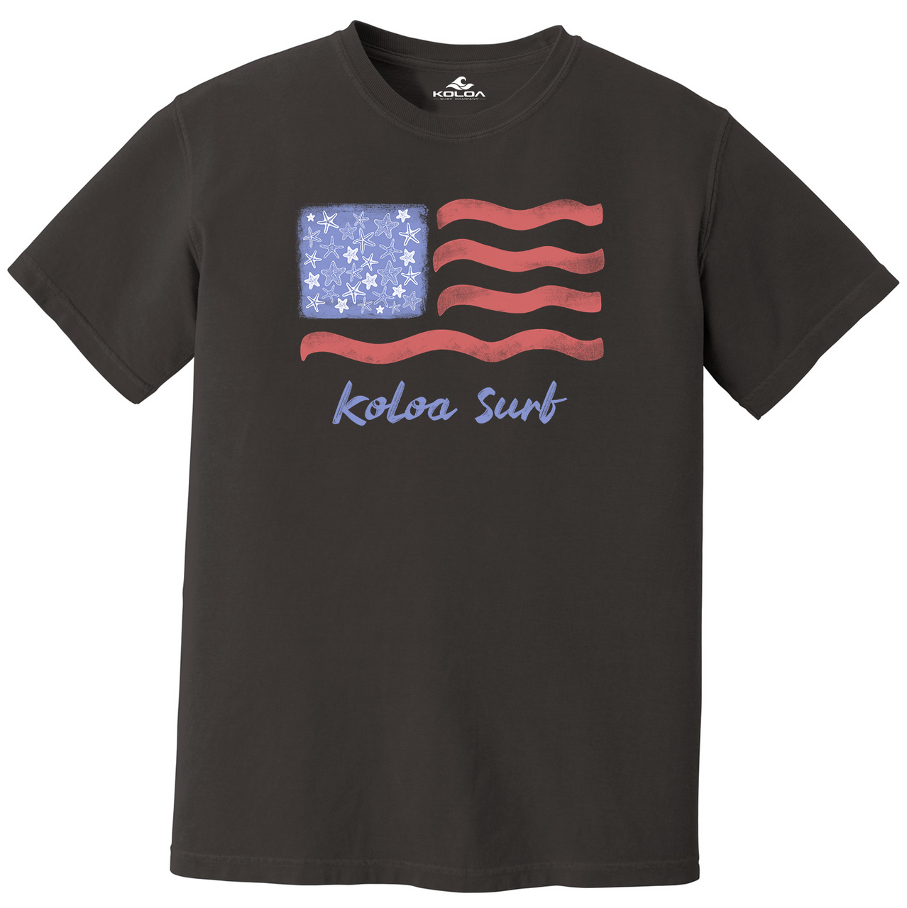 Koloa Starfish Flag Pigment Dyed T-Shirt