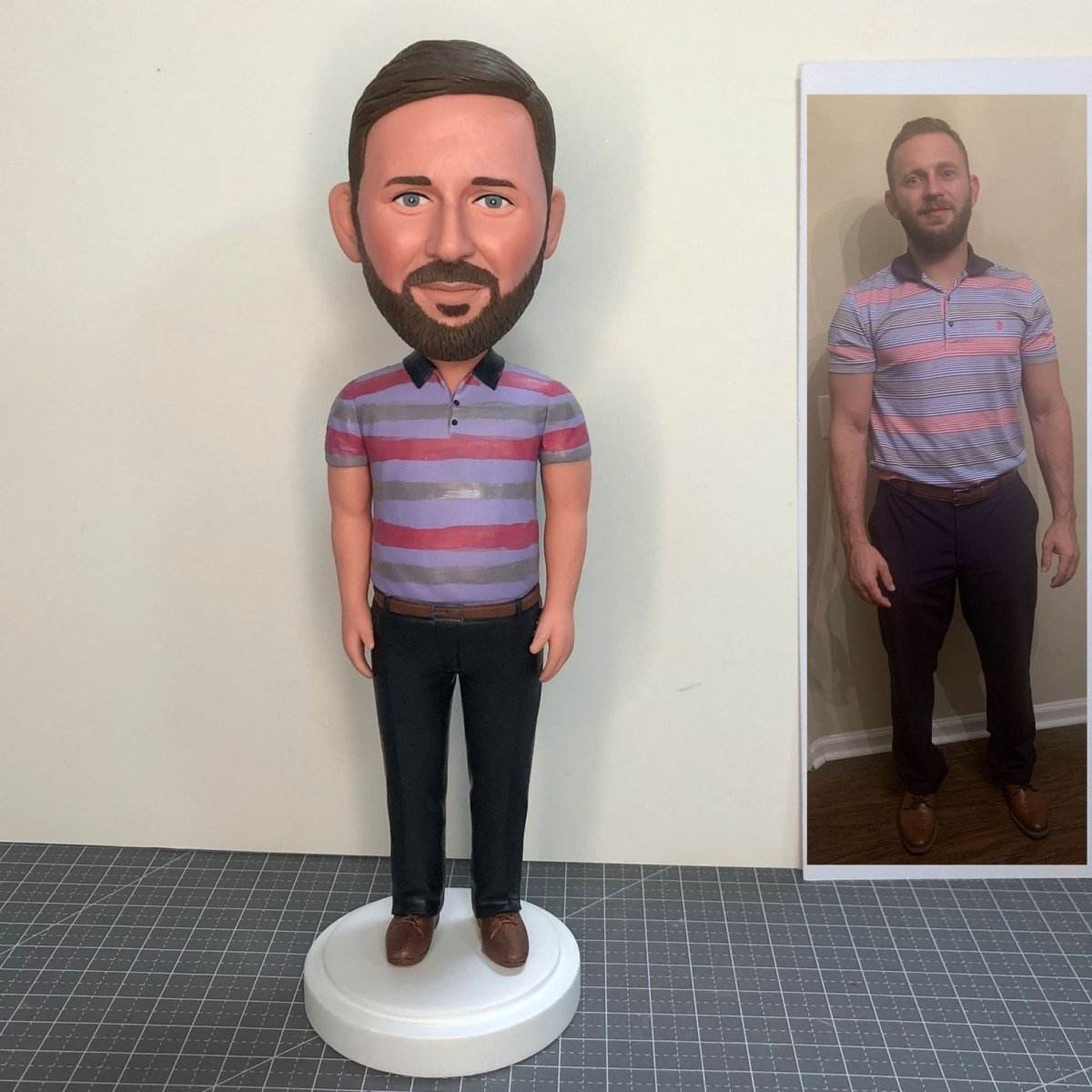 Personalized bobblehead T-shirt