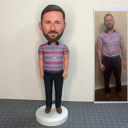 Personalized bobblehead T-shirt