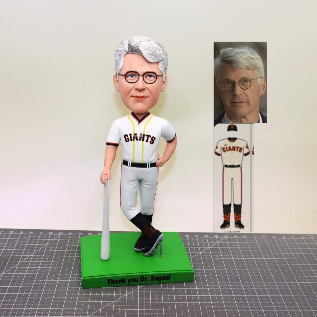 Personalized Father Baseball Bobblehead
