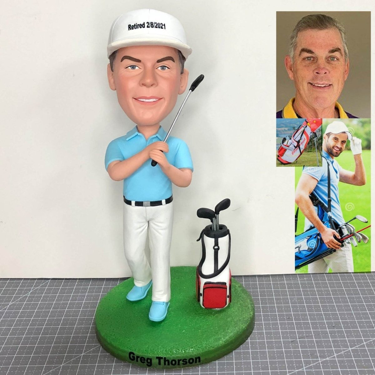 Personalized Golf Bobblehead for Boss