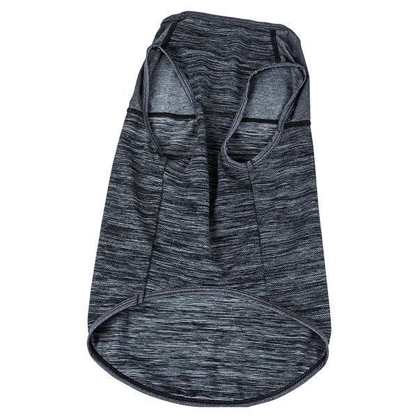 Pet Life ® Active 'Aero-Pawlse' Quick-Dry and 4-Way-Stretch Yoga Fitness Dog T-Shirt Tank Top