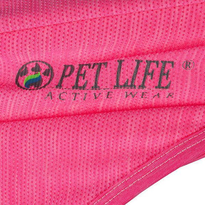 Pet Life ® Active 'Aero-Pawlse' Quick-Dry and 4-Way-Stretch Yoga Fitness Dog T-Shirt Tank Top