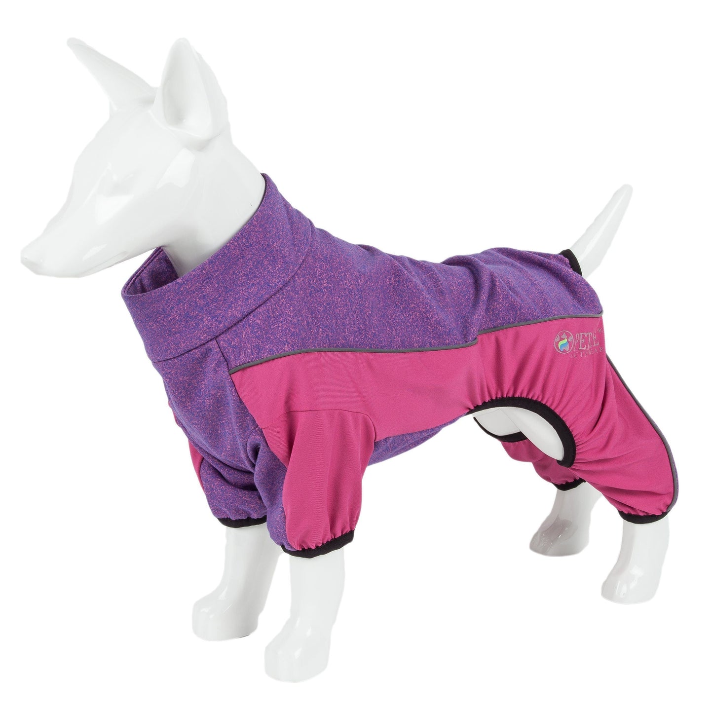 Pet Life ® Active 'Chase Pacer' Medium-weight 4-Way-Stretch Yoga Fitness Dog Tracksuit