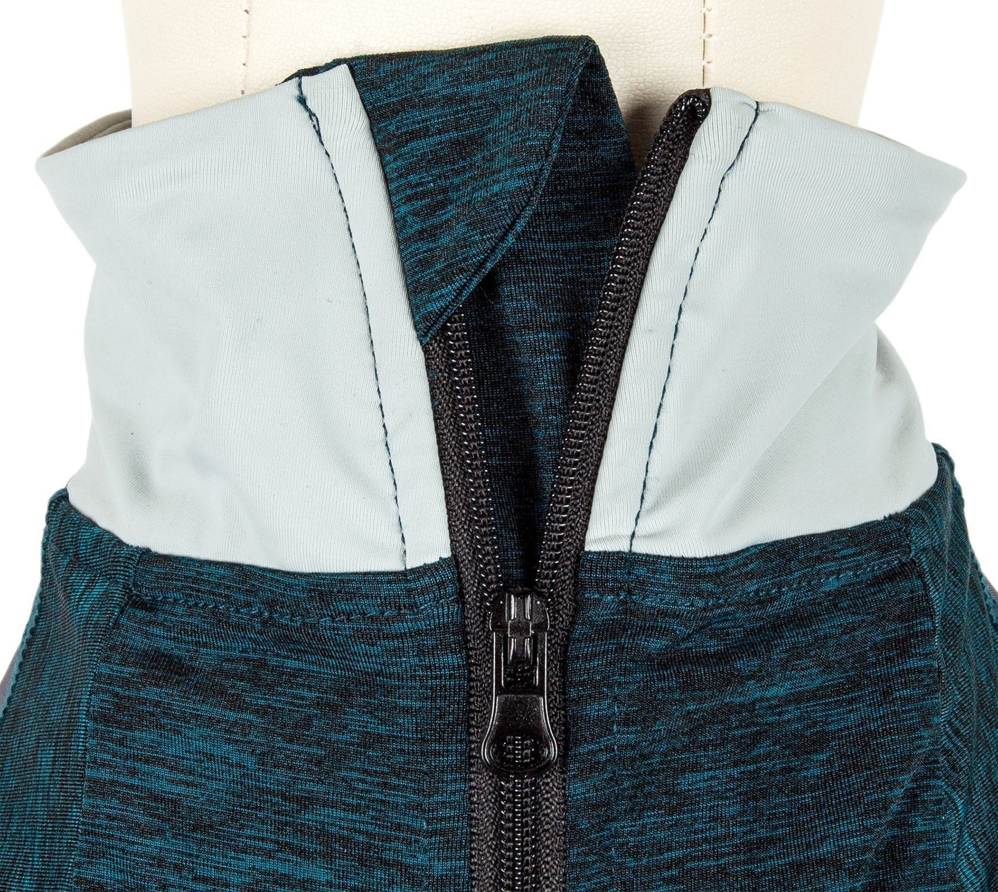 Pet Life ® Active 'Chewitt Wagassy' 4-Way-Stretch Yoga Fitness Long-Sleeve Dog T-Shirt