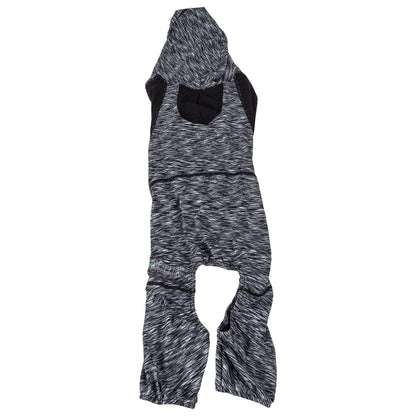 Pet Life ® Active 'Downward Dog' 4-Way-Stretch Fitness Yoga Dog Tracksuit Hoodie