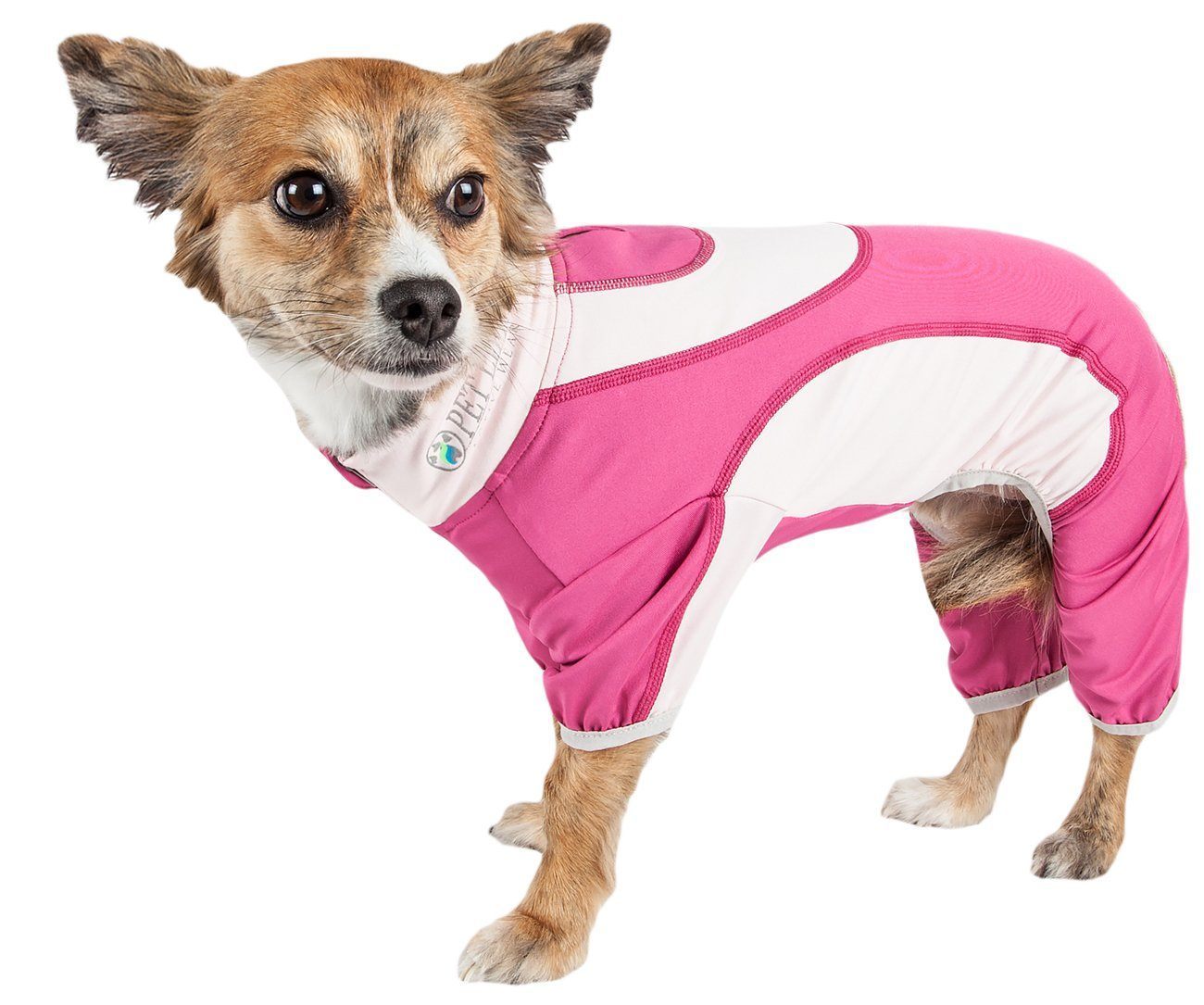 Pet Life ® Active 'Warm-Pup' Stretchy and Quick-Drying Fitness Dog Yoga Warm-Up Tracksuit