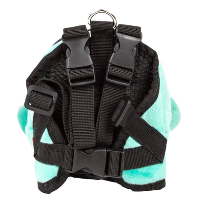 Pet Life ® 'Dumbone' Dual-Pocketed Animated Fashion Dog Harness Backpack