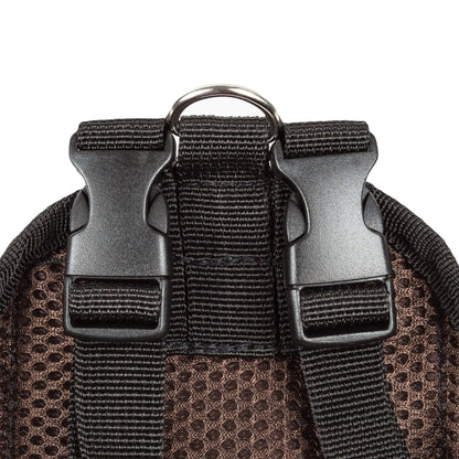 Pet Life ®  'Mooltese' Large-Pocketed Animated Fashion Dog Harness Backpack