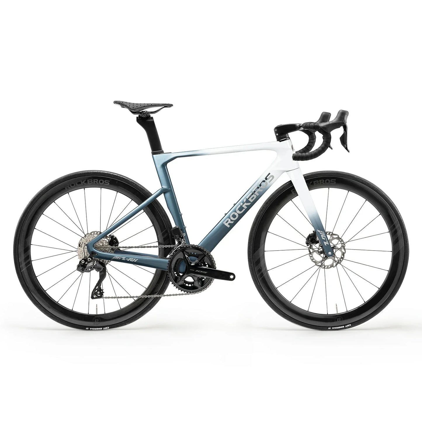 PGZ - Carbon Fiber Road Bike – Blue/Green