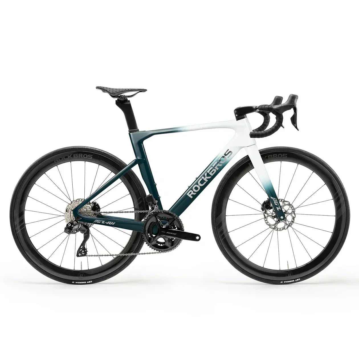 PGZ - Carbon Fiber Road Bike – Blue/Green