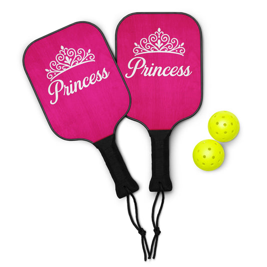 Princess Hot Pink Pickleball paddle set