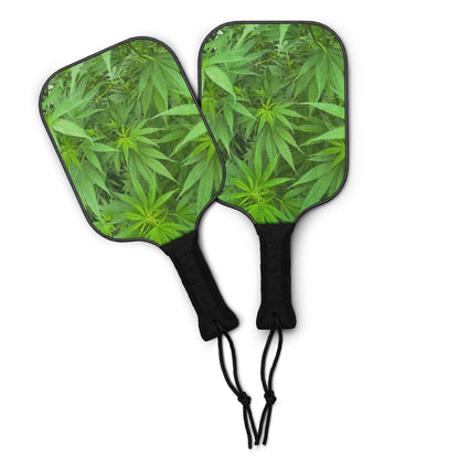 Its a jungle Cannabis Pickleball paddle set