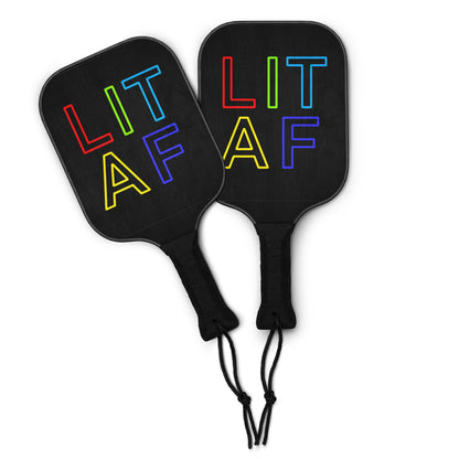 LIT AF Pickleball paddle set