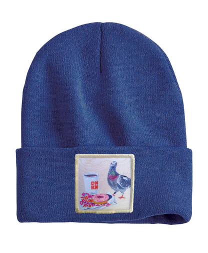 Pigeons Run on Donuts Beanie