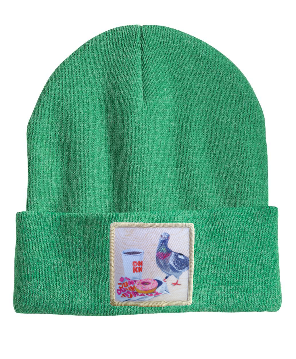 Pigeons Run on Donuts Beanie