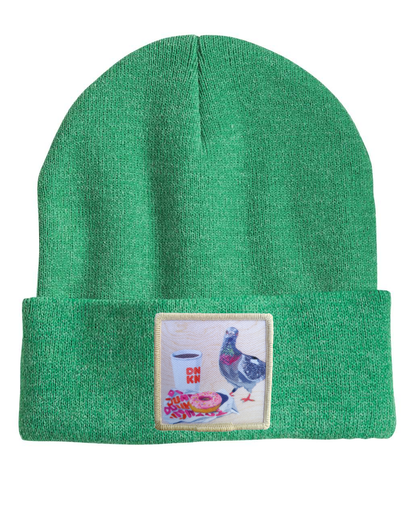 Pigeons Run on Donuts Beanie
