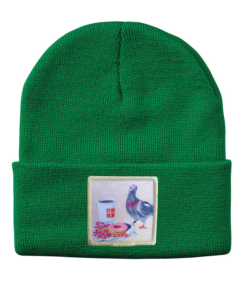 Pigeons Run on Donuts Beanie