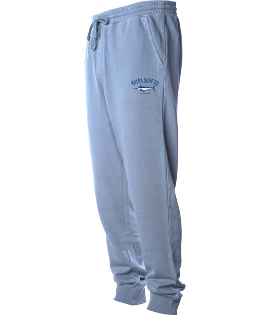 Koloa Blue Marlin Fleece Sweatpants