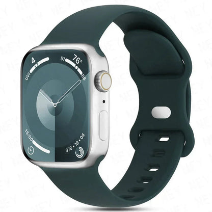 Silicone Apple Watch Band Series 11/10/9/8/7/6/5/4/ SE / Ultra 1/2/3