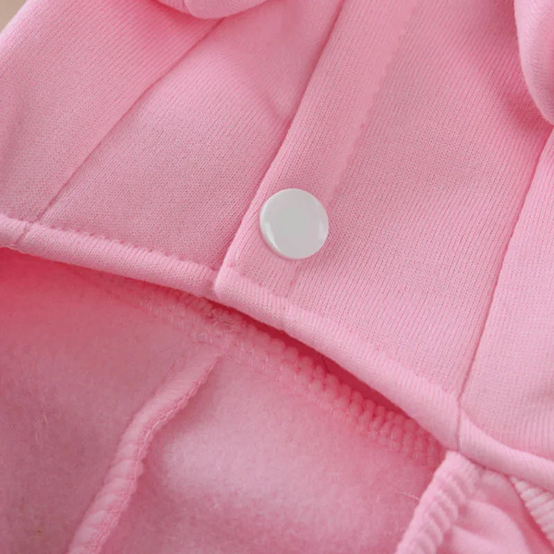 dsers Dog Hooded Jumpsuit for Small Dogs - Stylish Activewear