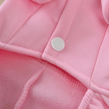 dsers Dog Hooded Jumpsuit for Small Dogs - Stylish Activewear