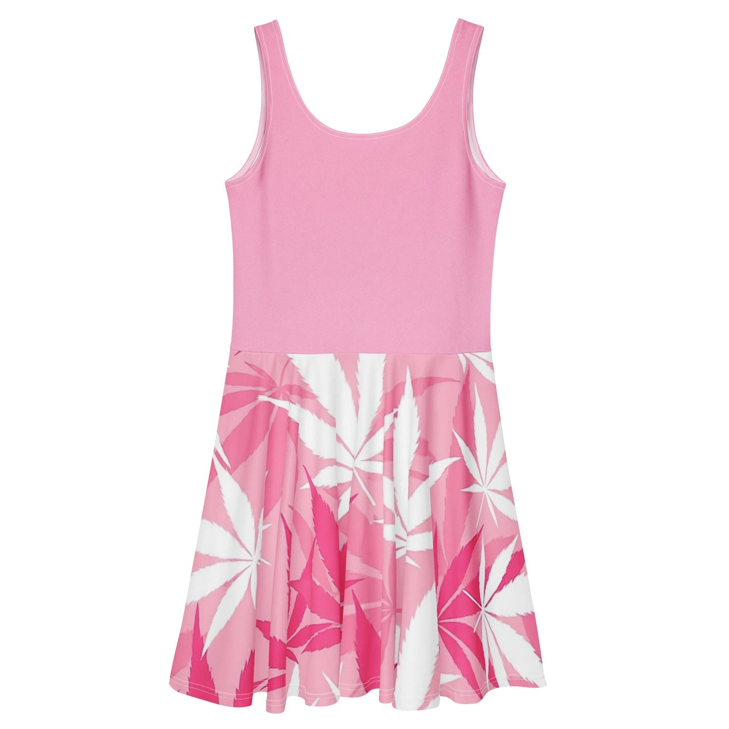 Pink Stoner Girl Skater Dress