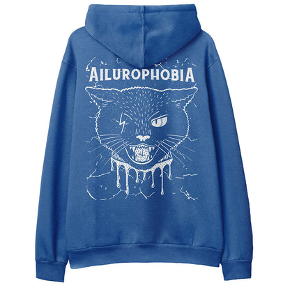 Ailurophobia Premium Cat Hoodie