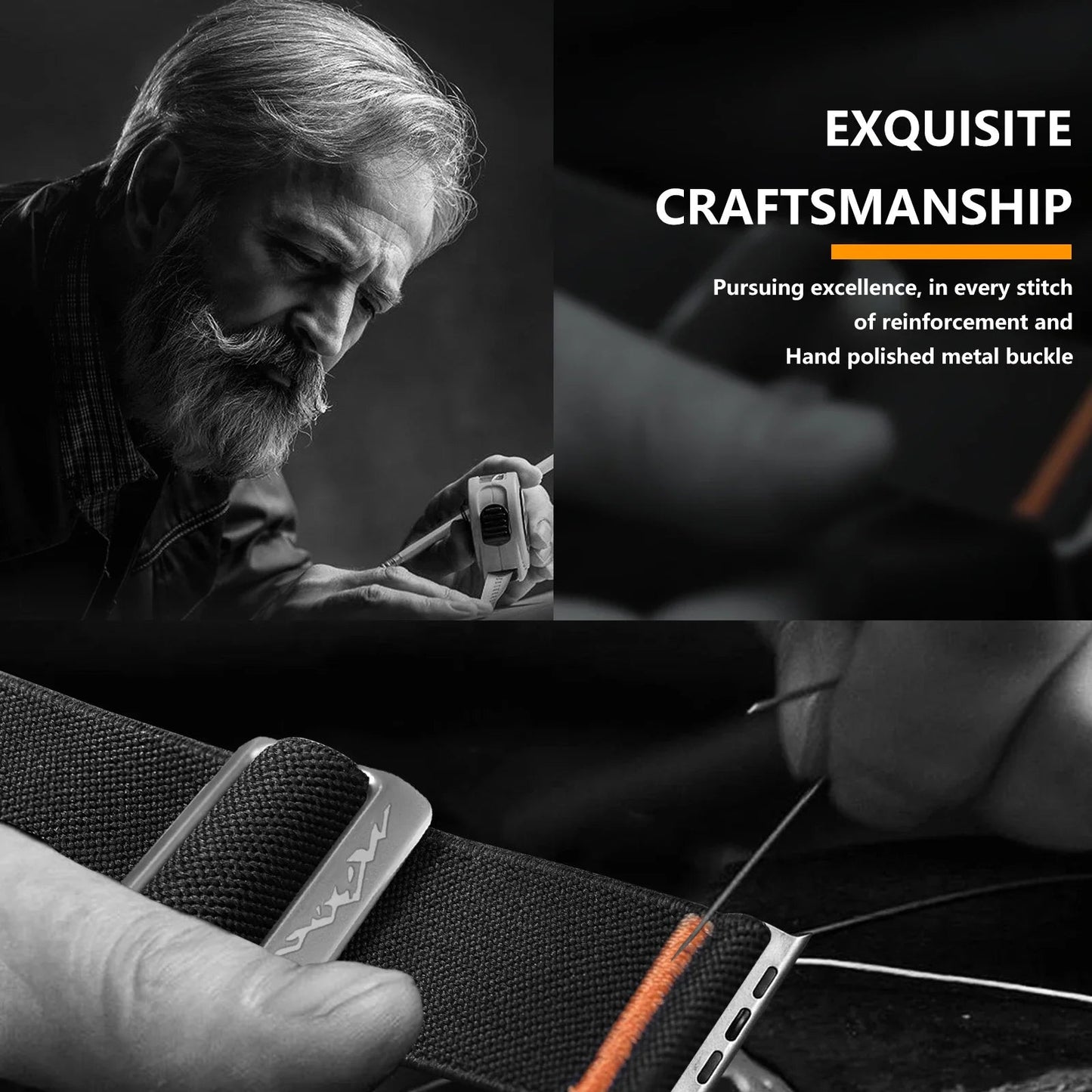 Elastic Apple Watch Armband Series 11/10/9/8/7/6/5/4/ SE / Ultra 1/2/3