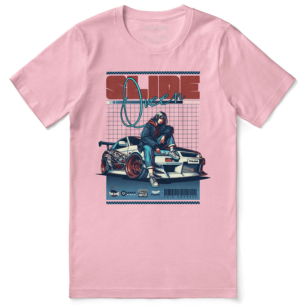 Slide Queen Car T-Shirt