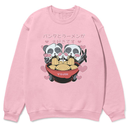 Cute Ramen Pandas Sweatshirt