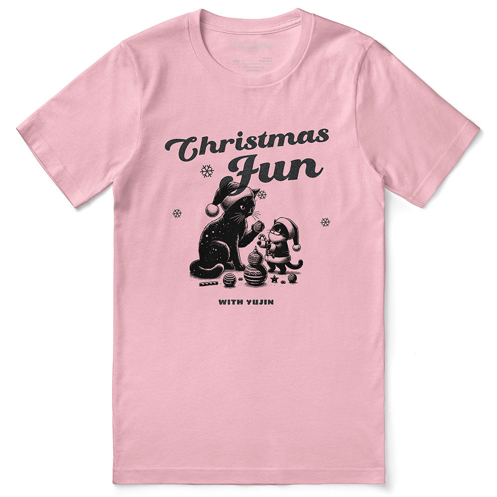 Christmas Fun Cat T-Shirt