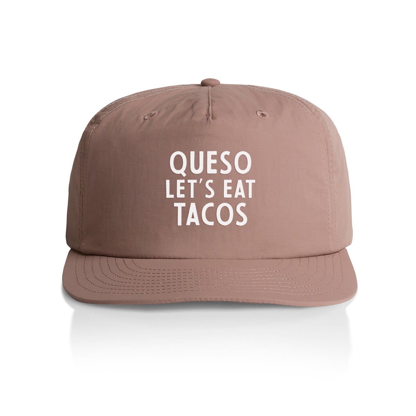 Queso Let's Eat Tacos Nylon Snapback