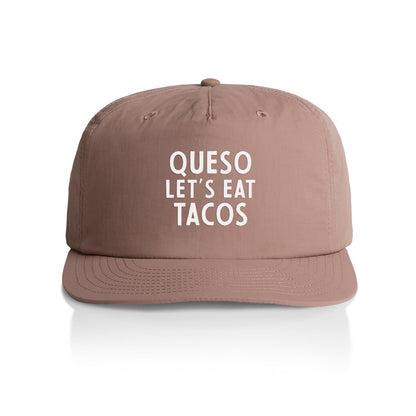 Queso Let's Eat Tacos Nylon Snapback