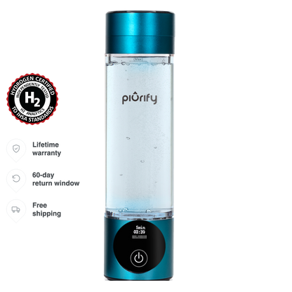 PIURIFY Hydrogenator® Hydrogen Water Bottle - Turquoise