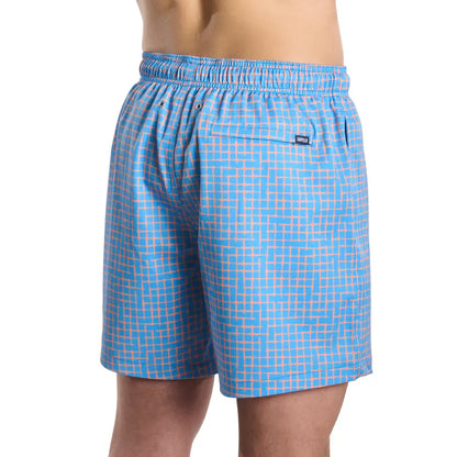 Pixel Break, Sunsplash Hybrid Short, Compression Lined Swim and Resort Trunk