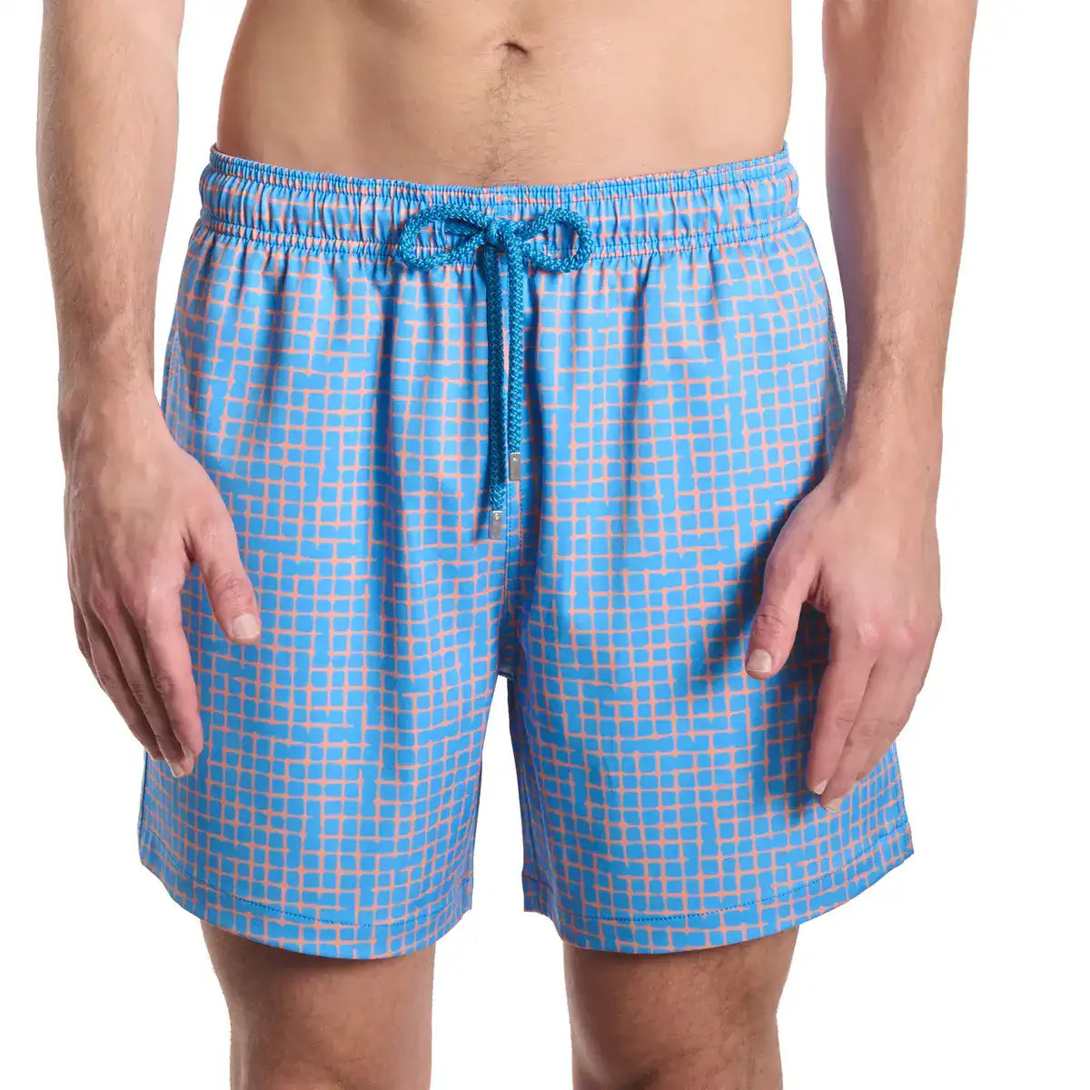 Pixel Break, Sunsplash Hybrid Short, Compression Lined Swim and Resort Trunk