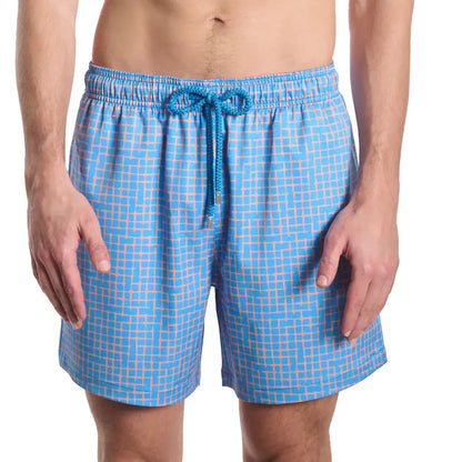 Pixel Break, Sunsplash Hybrid Short, Compression Lined Swim and Resort Trunk